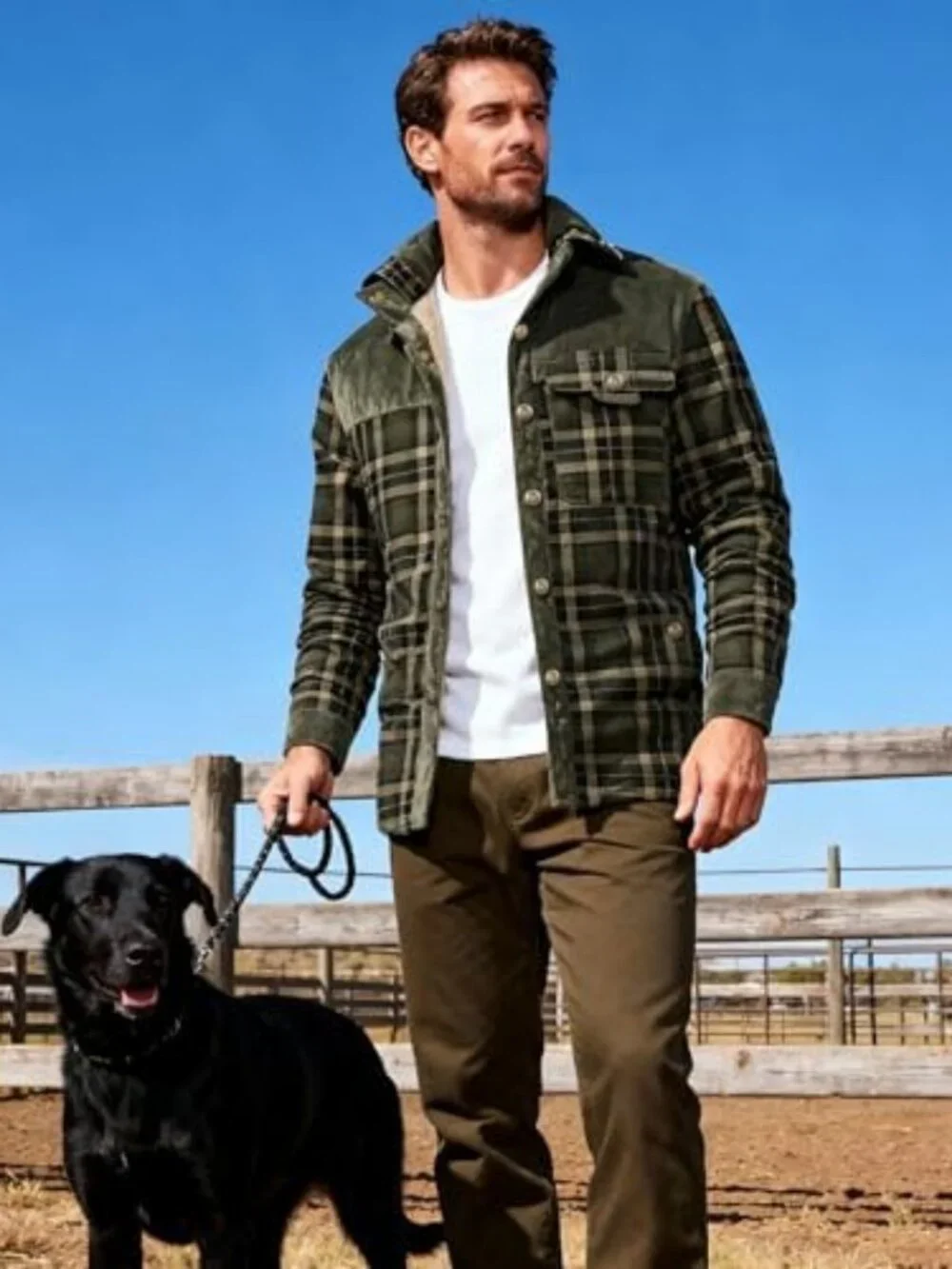 Cozy Sherpa Lined Plaid Flannel Shirt Jacket for Men - Warm Winter Layer with